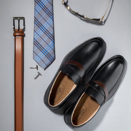 mens-dress-classic-premium-strap-loafers-shoes-black